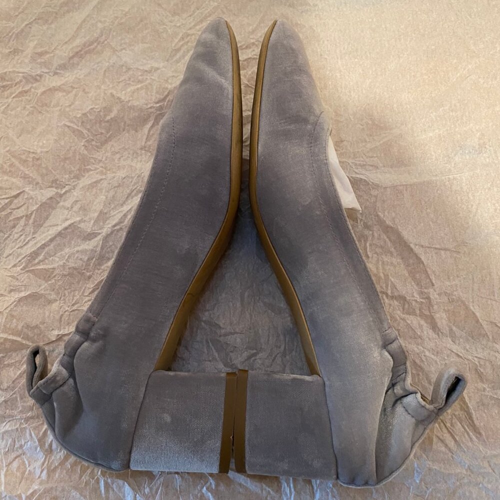 Silver Velvet Everlane Day Heel - Picture 4 of 4